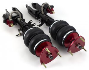 Nissan GT-R R35 Coilover Suspension Kit - Front - Air Lift - Air Lift Performance - Black and Red - `08-`17