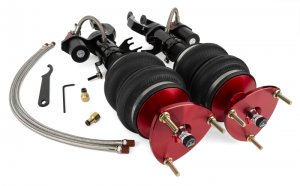 Nissan GT-R R35 Coilover Suspension Kit - Front - Air Lift - Air Lift Performance - Black and Red - `08-`17