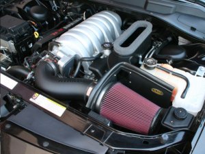 Dodge Charger Performance Air Intake - Airaid - Cold Air Dam (CAD) with Oiled / Red Media - `06-`10