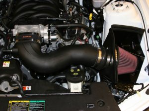 Ford Mustang Performance Air Intake - Airaid - MXP Intake System w/ Tube (Oiled / Red Media) - `05-`09