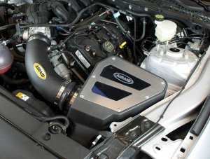 Ford Mustang Performance Air Intake - Airaid - MXP System - Blue - 2015