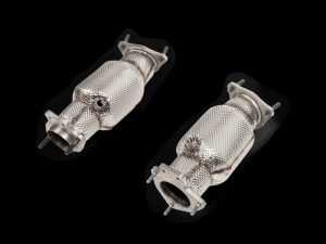 Chevrolet Corvette C8 Performance Exhaust - Akrapovic - Link Pipe Set - SS - 2020