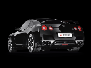 Nissan GT-R Performance Exhaust - Akrapovic - Slip-On Line - Titanium - `08-`17