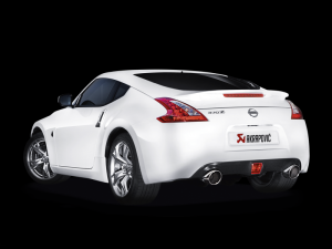 Nissan 370Z Performance Exhaust - Akrapovic - Slip-On Line - SS - `09-`17