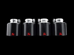 Chevrolet Corvette ZO6 Performance Exhaust - Akrapovic - Tail Pipe Set - Carbon 125 mm - Carbon - `06-`13