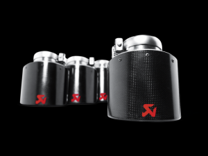 Chevrolet Corvette ZO6 Performance Exhaust - Akrapovic - Tail Pipe Set - Carbon 125 mm - Carbon - `06-`13