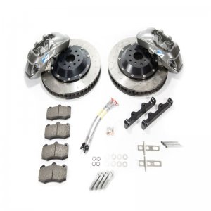Nissan GT-R R35 Brake Kit - Rear - Alcon - 380x33mm Rotor 4 Piston Caliper RC4 - Sky Blue - 2009