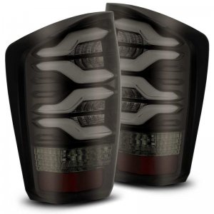 Toyota Tacoma Tail Lights - AlphaRex - PRO-Series - Jet Black - `16-`20