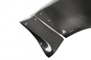 Ford Mustang Fender Flares - Anderson Composites - Type-JTP Carbon Fiber, 10 Piece Set - `15-`17