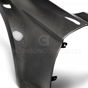 Ford Mustang Fender Flares - Anderson Composites - Type-JTP Carbon Fiber, 10 Piece Set - `15-`17