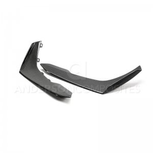 Chevrolet Camaro ZL1 1LE Front Bumper Canards - Anderson Composites - Type-LE - Carbon Fiber - `17-`21
