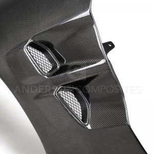 Chevrolet Corvette C6 Fenders - Anderson Composites - Type-ZR1 - Carbon Fiber - `05-`13