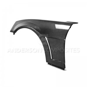 Chevrolet Camaro Fenders - Anderson Composites - Type-SS, Carbon Fiber, Vented - Matte Black - `10-`13