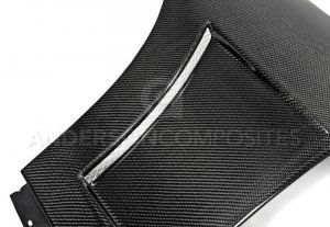 Chevrolet Camaro Fenders - Anderson Composites - Type-SS, Carbon Fiber, Vented - Matte Black - `10-`13