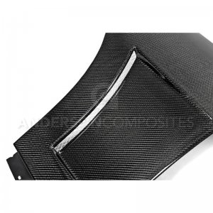 Chevrolet Camaro Fenders - Anderson Composites - Type-SS, Carbon Fiber, Vented - Matte Black - `10-`13