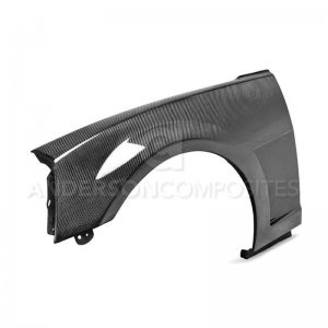 Chevrolet Camaro Fenders - Anderson Composites - Type-SS, Carbon Fiber, Vented - Matte Black - `10-`13