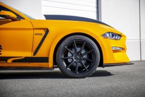 Ford Mustang Fenders - Anderson Composites - GT350 Style Carbon Fiber - `18-`20