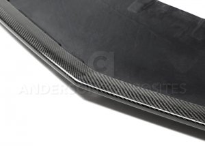 Chevrolet Camaro SS Front Chin Spoiler - Anderson Composites - Type-1L Carbon Fiber - `10-`13