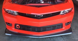 Chevrolet Camaro Front Splitter - Anderson Composites - Type-Z28 Carbon Fiber - `14-`15
