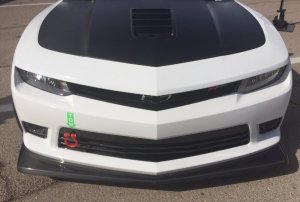 Chevrolet Camaro Front Splitter - Anderson Composites - Type-Z28 Carbon Fiber - `14-`15