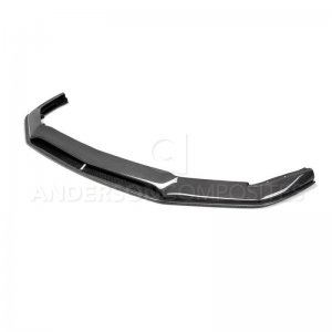 Ford Mustang Front Splitters - Anderson Composites - Type-AR - Carbon Fiber - `18-`20