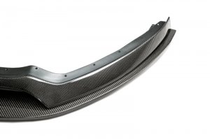Ford Mustang Front Splitters - Anderson Composites - Type-AR - Carbon Fiber - `18-`20