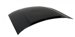 Ford Mustang Hood - Anderson Composites - 2.5in Cowl, Carbon Fiber - `05-`09