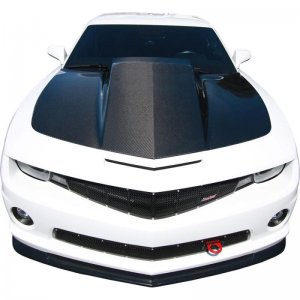 Chevrolet Camaro Hood - Anderson Composites - Type-CP (COPO style) carbon fiber hood with 3 inch cowl - `10-`15