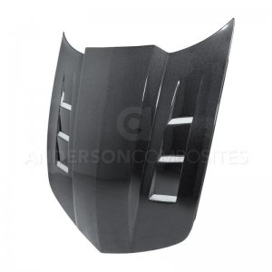 Chevrolet Camaro Hood - Anderson Composites - TS-style - Carbon Fiber - `10-`11