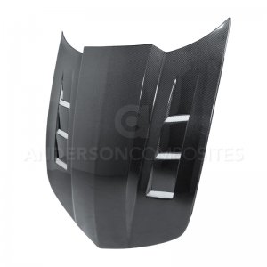 Chevrolet Camaro Hood - Anderson Composites - TS-style - Carbon Fiber - `10-`11