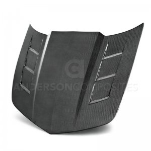 Chevrolet Camaro Hood - Anderson Composites - TSII-style Carbon Fiber - `10-`15