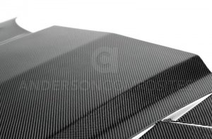 Chevrolet Camaro Hood - Anderson Composites - TSII-style Carbon Fiber - `10-`15