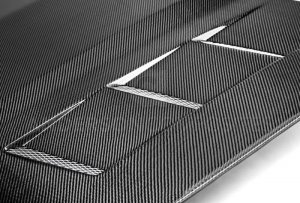 Chevrolet Camaro Hood - Anderson Composites - TSII-style Carbon Fiber - `10-`15