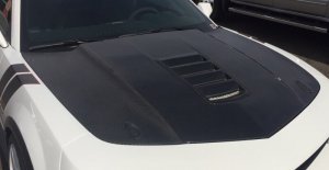 Chevrolet Camaro SS Hood - Anderson Composites - Type-Z28 - Carbon Fiber - `14-`15