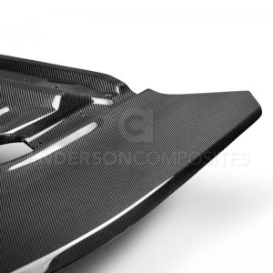 Chevrolet Camaro ZL1 1LE Carbon Fiber Hood - Anderson Composites - Type-OE Style Double Sided - Carbon Fiber - `17-`18
