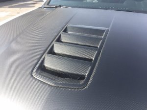Chevrolet Camaro SS Hood Vents - Anderson Composites - Type-Z28 - Carbon Fiber - `14-`15