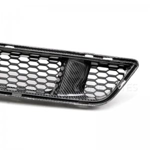 Ford Mustang Front Grilles - Anderson Composites - Carbon Fiber Lower Grille - Carbon Fiber - `15-`17