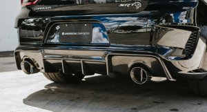 Dodge Charger Widebody Rear Diffuser - Anderson Composites - MB - Carbon Fiber - `15-`21