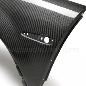 Chevrolet Corvette C6 Fender - Rear - Anderson Composites - Type-ZR1 - Carbon Fiber - `05-`13