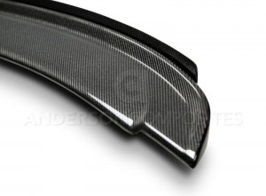 Chevrolet Camaro Z28 Rear Spoiler - Anderson Composites - Type-Z28 with Adjustable Wicker Bill - `14-`15