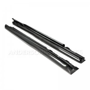 Chevrolet Camaro Side Skirts - Anderson Composites - Type-Z28, Carbon Fiber - `14-`15