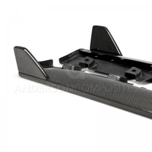 Ford Mustang Rocker Splitters - Side - Anderson Composites - GT350 Style - `15-`20