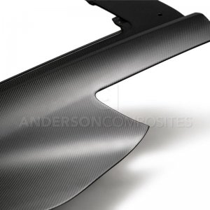 Chevrolet Corvette C7 Stingray Decklid - Anderson Composites - Dry Carbon Fiber - Matte - `14-`19