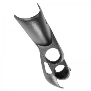 Chevrolet Corvette C6 Gauge Pod - A-Pillar - AutoMeter - Dual - Black - `05-`09