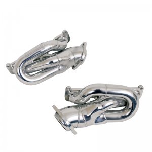 Ford Mustang Performance Exhaust - BBK - Shorty Tuned Length - Polished Silver Ceramic - `11-`17