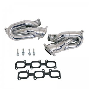 Ford Mustang Performance Exhaust - BBK - Shorty Tuned Length - Polished Silver Ceramic - `11-`17