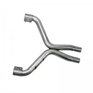 Ford Mustang Performance Exhaust - BBK - High Flow X Pipe with Catalytic Converters - `11-`14
