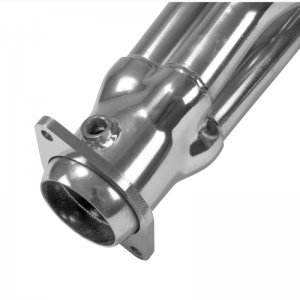 Dodge Challenger Performance Exhaust - BBK - Shorty Tuned Length, Polished Silver Ceramic, CNC Mandrel Bent, 1-7/8 in. Tubing - Silver - `11-`23