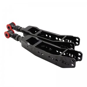 Subaru WRX Lower Control Arms - Rear - BLOX Racing - Black - `08-`23