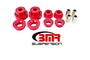 Chevrolet Camaro Differential Bushings - Rear - BMR Suspension - Pro Version Full Bushing Kit (Polyurethane) - Red - `10-`15